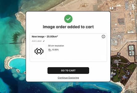 Order Imagery or 3D data image
