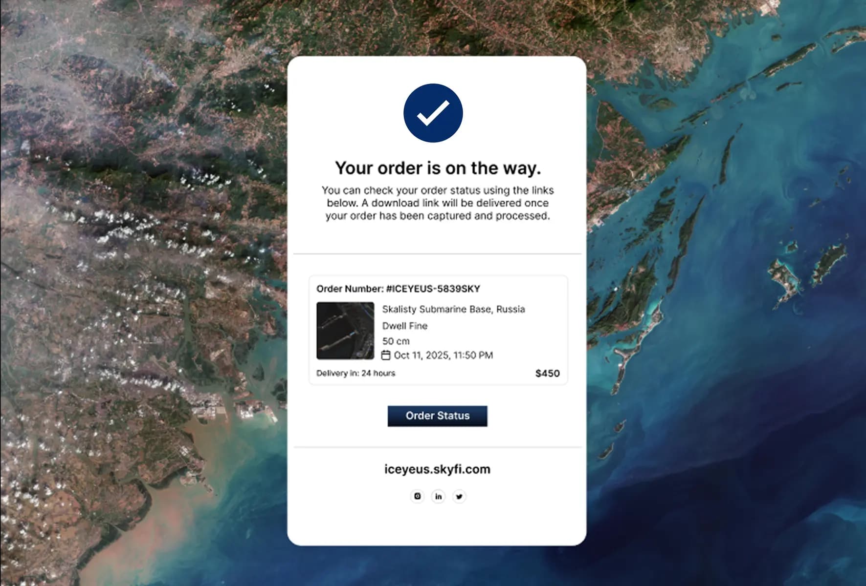 Checkout and Download image