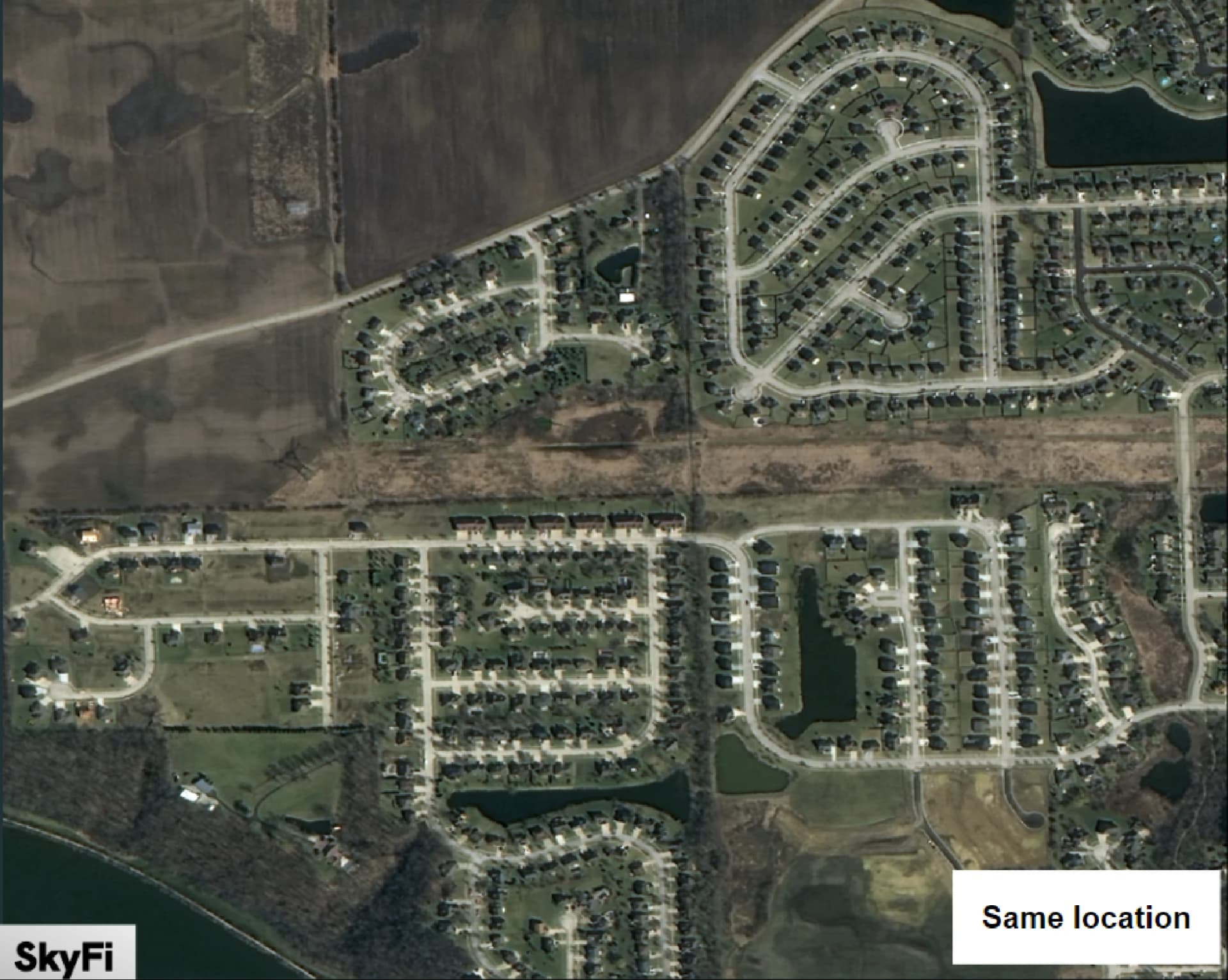 Channahon, IL via SkyFi